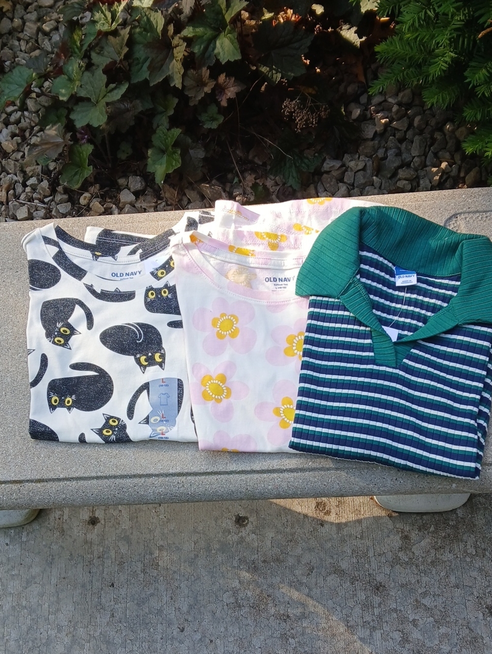 Old Navy Summer Tops, LOT OF 3.  Sz 10/12 NWT